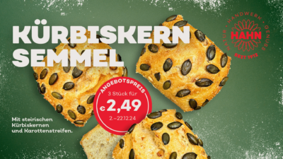 Angebot für Kürbiskern-Semmel